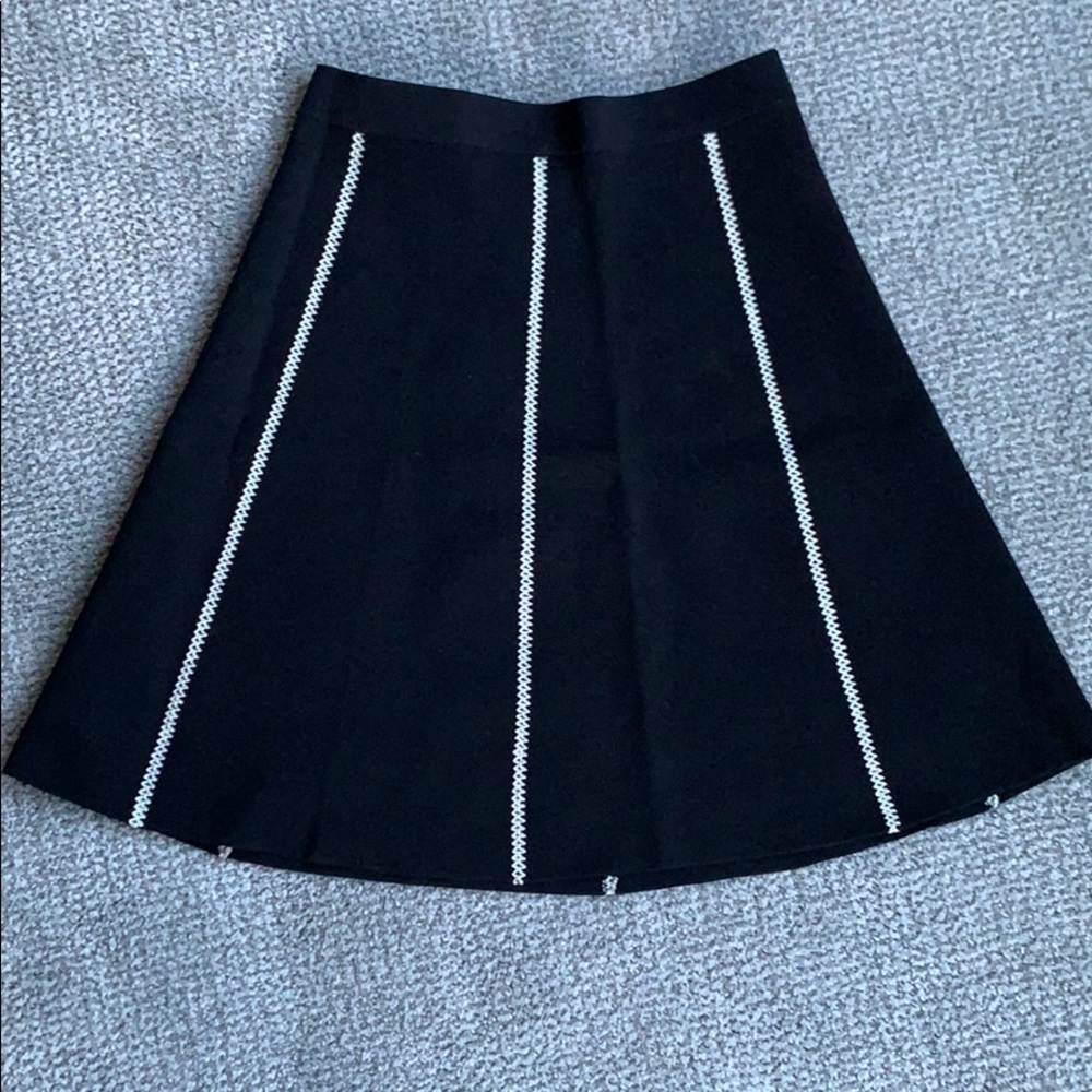 Sandro Black and White skirt